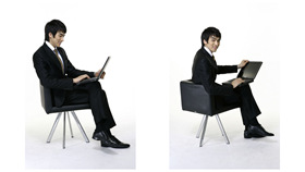 商务精英男士PPT图片素材