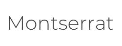 Montserrat Light字体