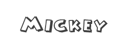 Mickey字体