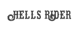 Hells Rider Decay字体