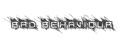Bad Behaviour字体