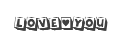 LOVE-YOU字体