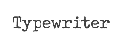 Tox Typewriter字体