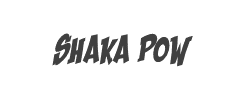Shaka Pow字体