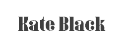 Kate Black字体