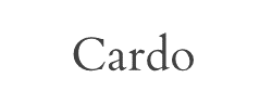 Cardo字体