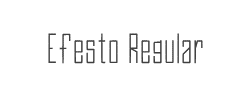 Efesto字体