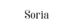 Soria字体