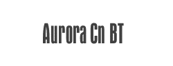 Aurora Cn BT字体