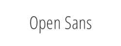 Open Sans Condensed字体