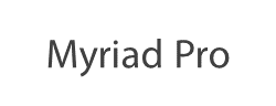 Myriad Pro字体