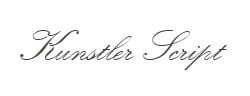 Kunstler script字体