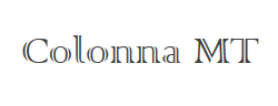 Colonna MT字体