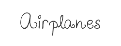 Airplanes in the Night Sky字体
