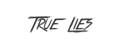 True Lies字体