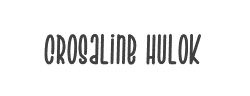 Crosaline Hulok字体