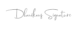 Dhanikans Signature 2字体