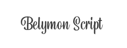 Belymon Script DEMO字体