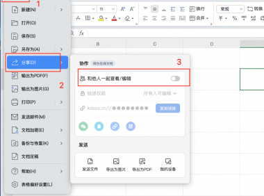 办公技巧大公开：Excel如何一键生成分享链接